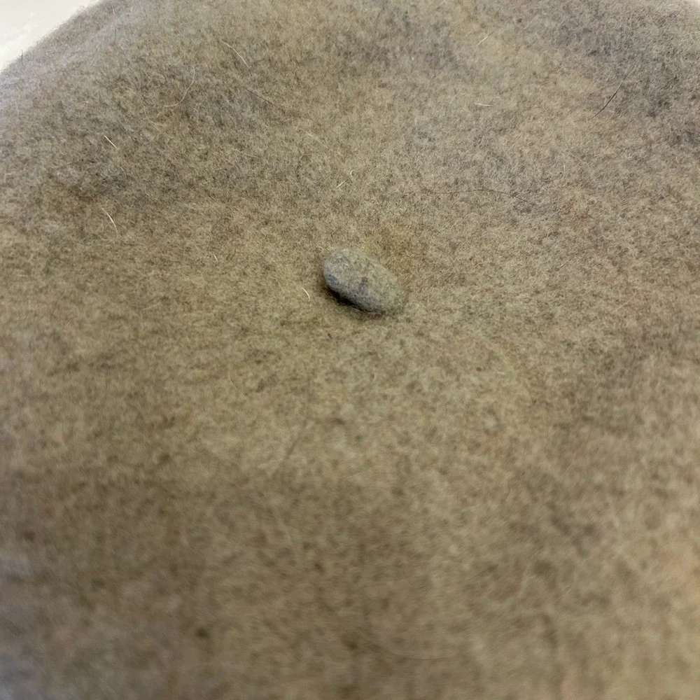 Beret by Hatrix, Taupe, Wool, Women’s Small - Picture 7 of 7